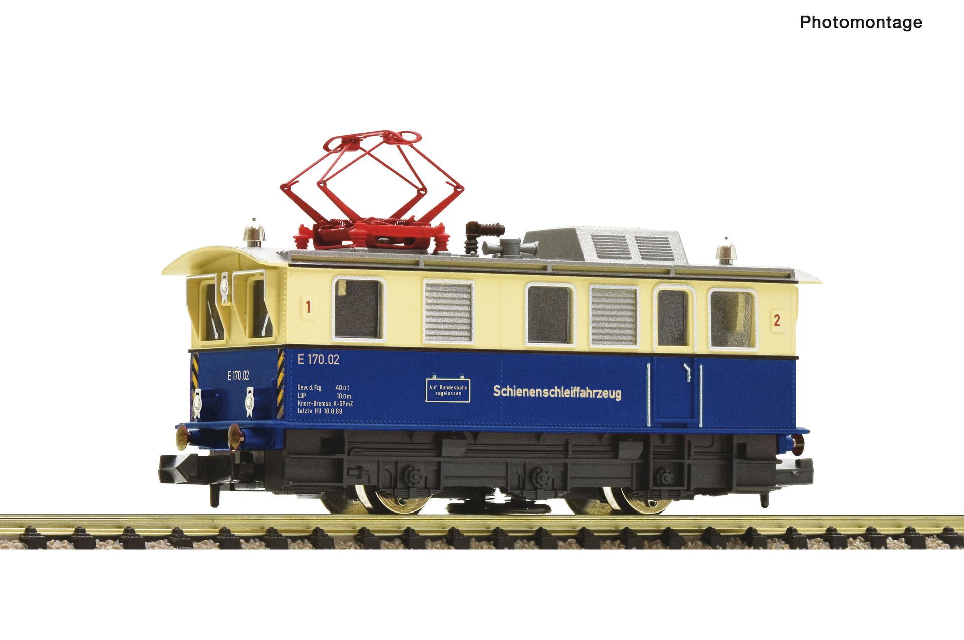 loyaliteit statisch Doe voorzichtig Modeltreinwinkel met passie voor modelspoor en grote voorraad - Fleischmann  Elektrische locomotief "railslijper" 796885